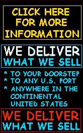 deliver to your doorstep, any port, anywhere in United
        States